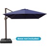 Crestlive Products 10'x 13' Patio Offset Cantilever Umbrella High-strength Aluminum Pole with 360°Rotation 5 Heights Adjustable Umbrella - 2 of 4