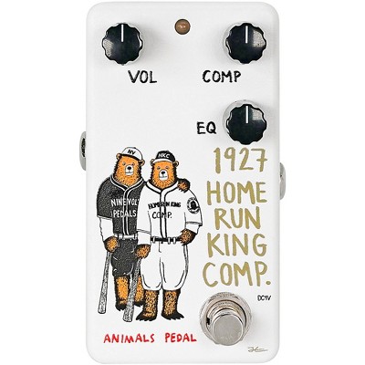 Animals Pedal 1927 Home Run King Compressor V2 Effects Pedal White