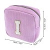 Unique Bargains Letter I Pattern Makeup Bag 1 Pc - 2 of 4