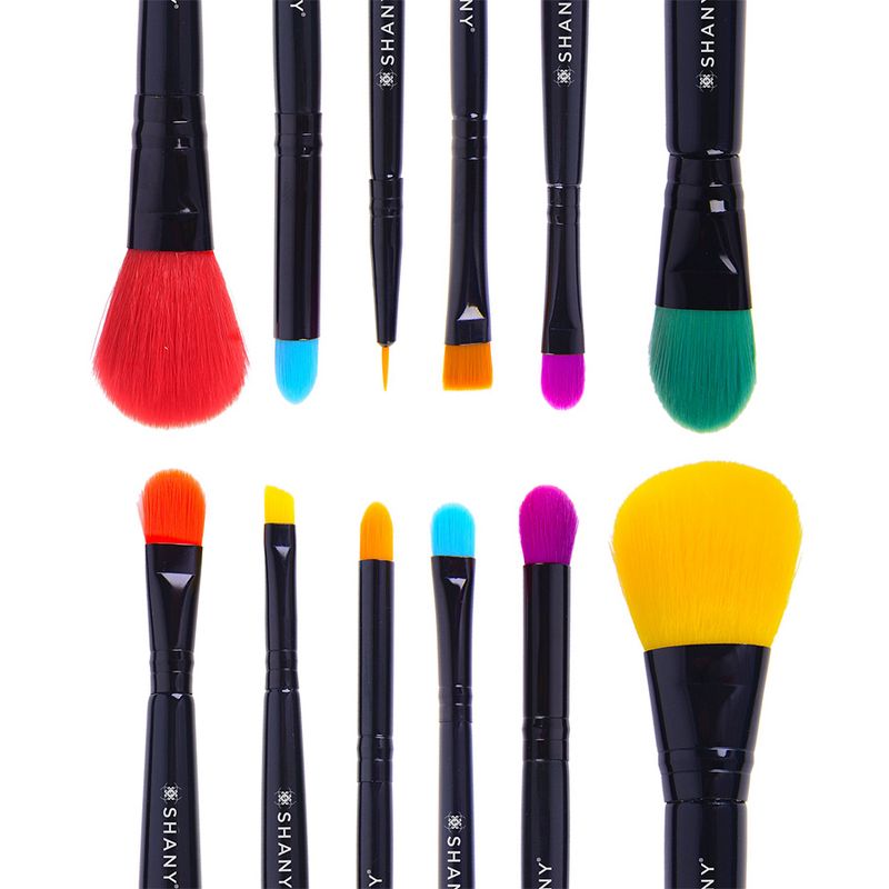 SHANY LUNA 6 PC Double Sided Travel Brush Set  - 6 pieces, 4 of 10