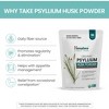 Himalaya Organic Psyllium Husk Powder, Daily Dietary Fiber Supplement, USDA Certified Organic, Non-GMO, Unflavored, 56-Teaspoon Supply, 12 Oz - 4 of 4