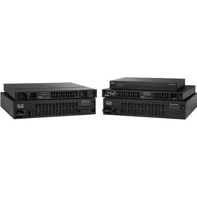 Cisco 4321 Router - 2 Ports - Management Port - 4 Slots - Gigabit Ethernet - 1U - Rack-mountable, Wall Mountable