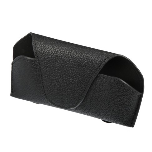 Magnetic Pu Leather Car Visor Sunglasses Holder Sunglasses - Temu