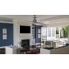 Urban Ambiance Luxury Cosmopolitan Indoor Ceiling Fan,  18.1"H x 56"W,  Brushed Nickel, UHP9202 - 2 of 4