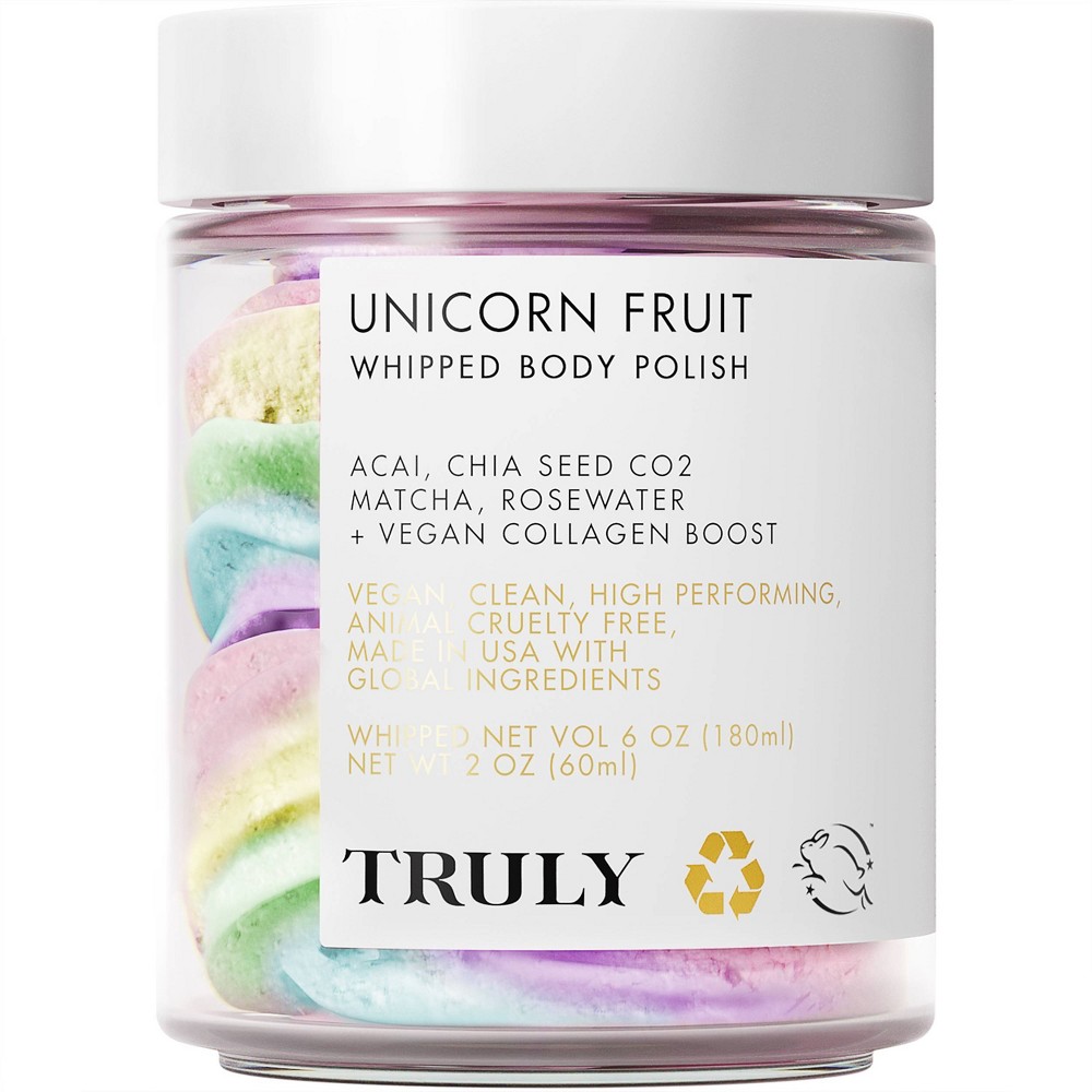 Photos - Shower Gel TRULY Unicorn Fruit Whipped Body Polish - 2 fl oz - Ulta Beauty