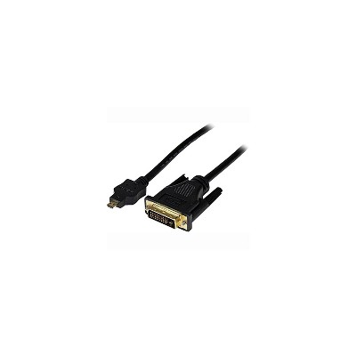 StarTech HDDDVIMM2M 6.56' HDMI/DVI-D Video Cable Black 