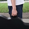 Yescom Electric Guitar Hard Case for Stratocaster Style Wooden Hard Shell Lockable Black - 4 of 4