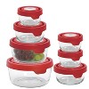 Anchor Hocking 14pc Glass TrueSeal Food Storage Container Set: Clear Glass Containers with Lids, Dishwasher-Safe - 4 of 4