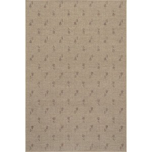 Rugs USA Flori Soft Floral Premium Wool Blend Washable Indoor Area Rug - 1 of 4