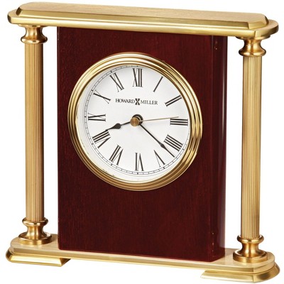 Howard Miller 645104 Rosewood Encore Bracket Tabletop Clock 645104 Rosewood