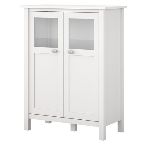Broadview Bar Cabinet With Wine Storage, Wine And Bar Cabinet White
