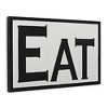 Cheung's Hattie Wooden EAT Wall Sign - 2 of 4