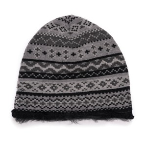 MUK LUKS Men's Heat Retainer Hat, Grey Vintage, One Size - 1 of 2
