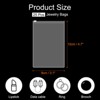 Unique Bargains Necklace Ring Earring Storage Self-Seal Transparent PVC Jewelry Bags 25 Pcs - 2 of 4