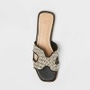 Women’s Nina Sandals with Memory Foam Insole – A New Day™ Onyx - 3 of 4
