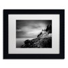 Trademark Fine Art - Moises Levy 'Bass Harbor Lighthouse' Matted Framed Art - image 2 of 3