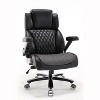MaseiKar 500lbs Big and Tall Office Chair with Adjustable Headrest&Wide Mesh Seat - Ergonomic High Back Computer Chair with Lumbar Support - 3 of 4