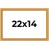PosterPalooza | 22x14 Wood Antique Frame with UV Acrylic, 4 Finishes: Bronze, Gold, Silver, and Black - 2 of 4