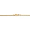 Black Bow Jewelry 1.5mm, 14k Yellow Gold, Solid Box Chain Necklace - 3 of 4