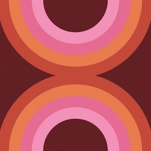 NuWallpaper Sir Culls Pink Peel and Stick Wallpaper - 1 of 4