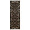 Washable Rug Modern Floral Rug Non Slip Low Pile Rug Stain Resistant Area Rug Non Shedding Indoor Floor Cover for Bedroom Living Room - 4 of 4