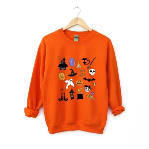 Simply Sage Market Halloween Collage Sweatshirt - 1 of 4