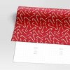 30” 20 sq ft Christmas Roll Wrap Scattered Candy Canes - Wondershop™ - 3 of 3