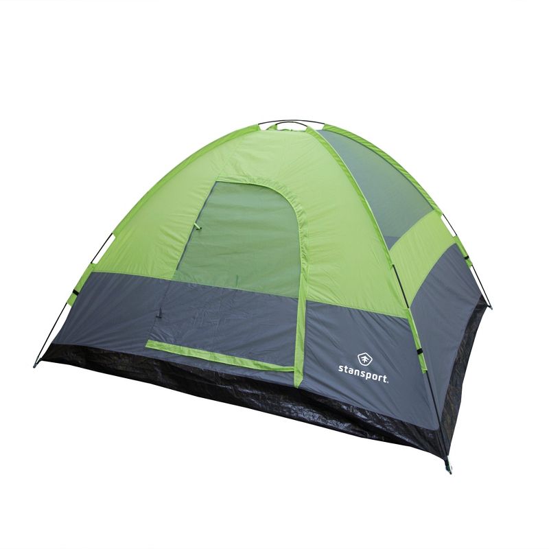 Stansport Cedar Creek 4 Person Dome Tent Lime/Gray, 5 of 17