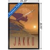 Trends International Star Wars: Jakku - Visit Jakku by Russell Walks 23 Framed Wall Poster Prints - 3 of 4