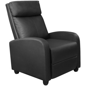LACOO Faux Leather Recliner Chair Padded Club Chair for Home Theater - 1 of 4
