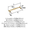 Amerock Enlivity Pull for Cabinets, Drawers, and Furniture - 3 of 4