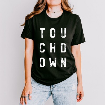Simply Sage Market Touchdown Short Sleeve Tee - S - Black