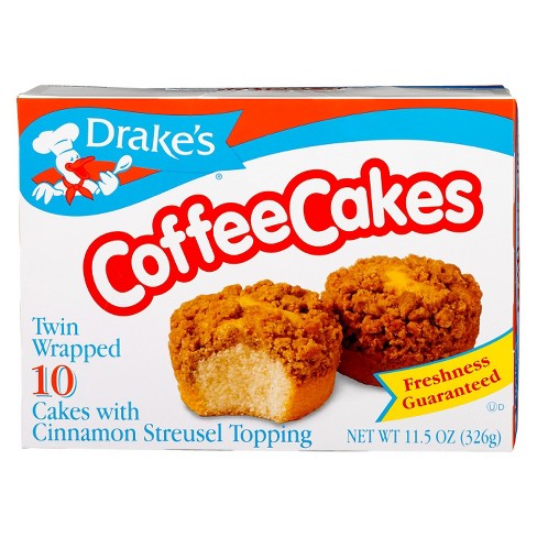 Drake's® Coffee Cakes With Cinnamon Streusel Topping 11 ...