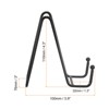 Unique Bargains Iron Durable Rounded Corner Book Decorative Easels or Stands 3 Pcs - 2 of 4