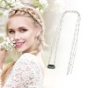 Unique Bargains Women's Beads Braided Hair Chain 1 Pc - 4 of 4