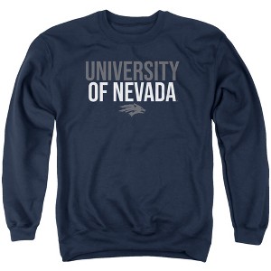 University of Nevada Reno Official Stacked Adult Crewneck Sweatshirt - 1 of 4