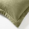 Flannel Cotton Modern Solid Fuzzy Duvet Cover Set With Pillow Shams by Blue Nile Mills - 3 of 4