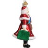 Old World Christmas Glass Blown Ornament For Christmas Tree for Christmas Tree, Mrs. Claus Goes Shopping - 3 of 4