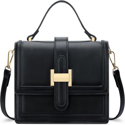 Attop Crossbody Bags for Women, Leather Handbags Shoulder Clutch with Adjustable Shoulder Strap