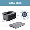 CleverMade Collapsible 3pk 62L Storage Bin 100% Recycled Stone - 3 of 4