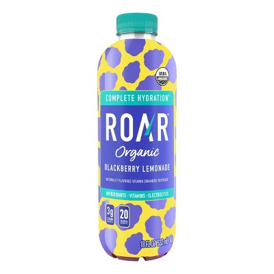 ROAR Organic Blackberry Lemonade Flavored Water - 18 fl oz