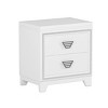 Modern 2-Drawer Nightstand, Bedside Table with Storage Drawers for Bedroom or Living Room - Maison Boucle - 4 of 4