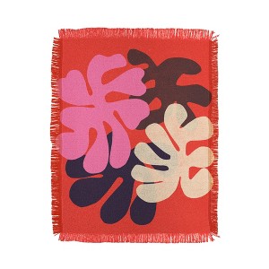 Garima Dhawan cutouts 47 Woven Throw Blanket - Deny Designs - 1 of 4