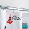 Allure Home Creations Constructing Shower Curtain - 2 of 4