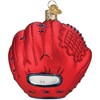 Old World Christmas Blown Glass Ornament for Christmas Tree, Boston Red Socks Baseball Mitt (with OWC Gift Box) - 3 of 4