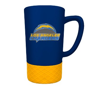 NFL Los Angeles Chargers 15oz Jump Mug with Silicone Grip - 1 of 2