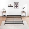Metal Full Bed Frame - 6 Inch Full Size Low Platform Bed Frame, Heavy Duty Mattress Foundation, No Box Spring Needed, Easy Assembly, Strong Bearing - 2 of 4