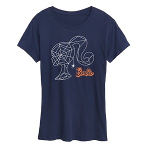 Women's - Barbie - Web Head Short Sleeve Graphic T-Shirt - 1 of 4