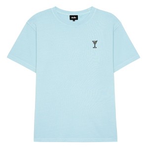Dalix Mens Martini Midweight Garment Dye Tee - 1 of 4