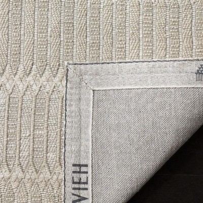 Marbella Beige 4' x 6' Handmade Viscose Rug